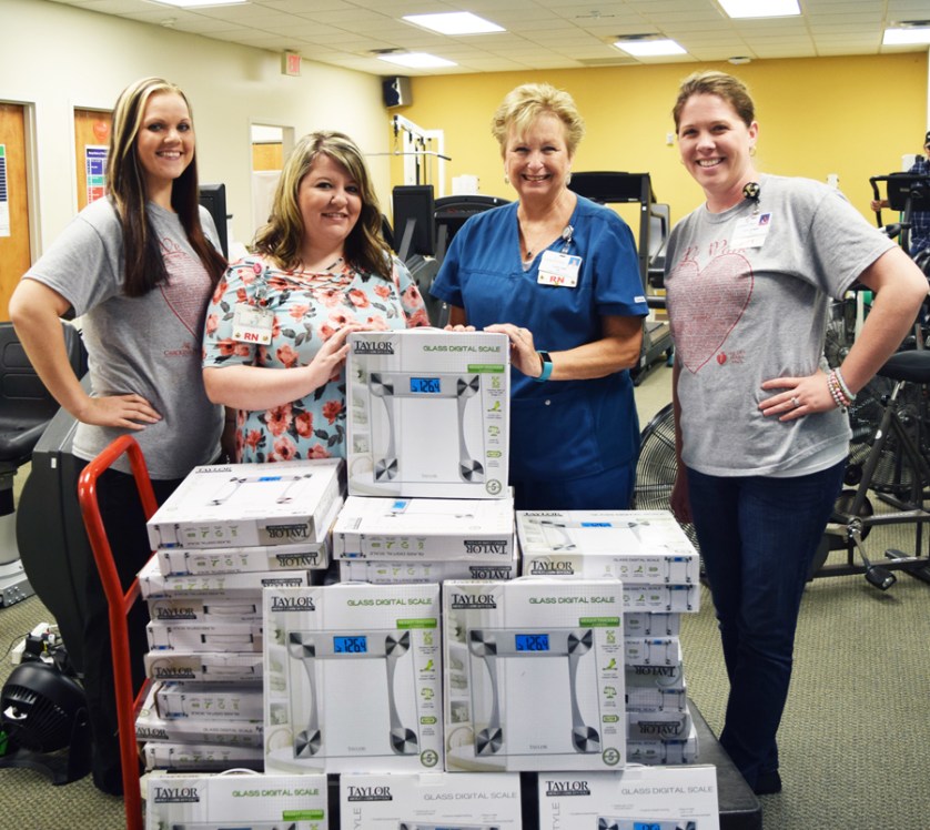 CPRMC employees donate to congestive heart failure patients