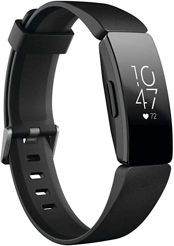 Fitbit Inspire Hr Heart Rate &  Fitness Tracker, Black, One ...