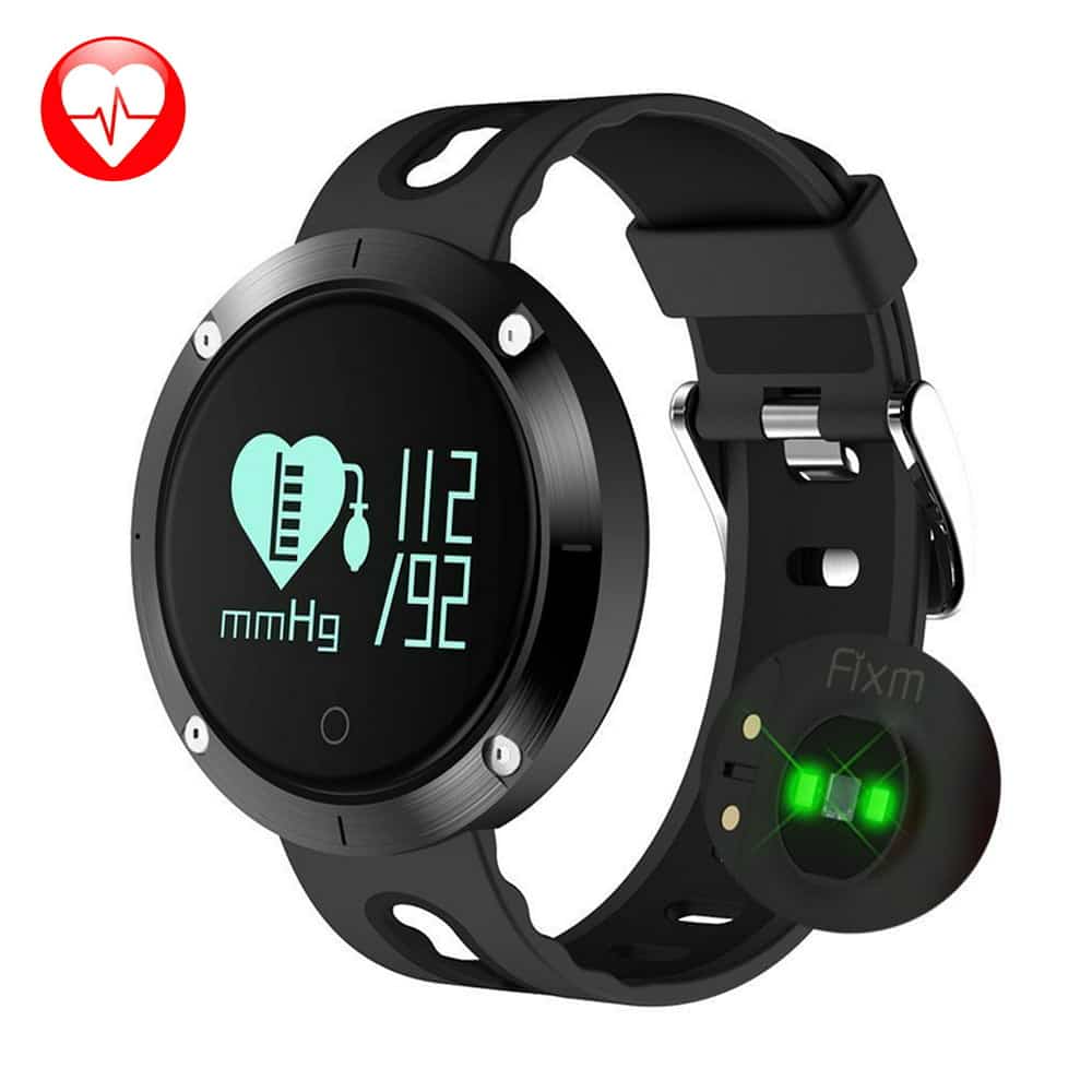 Fitness Tracker Bluetooth Smart Wrist Watch with Blood Pressure/Heart ...