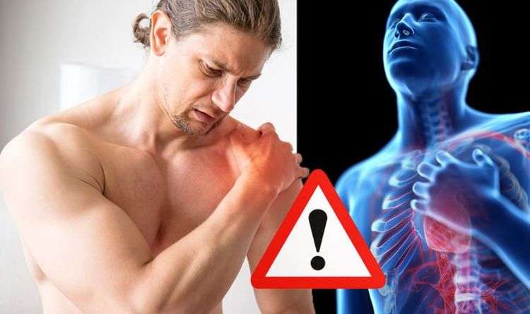 Heart attack symptoms: A sign in your left shoulder may ...