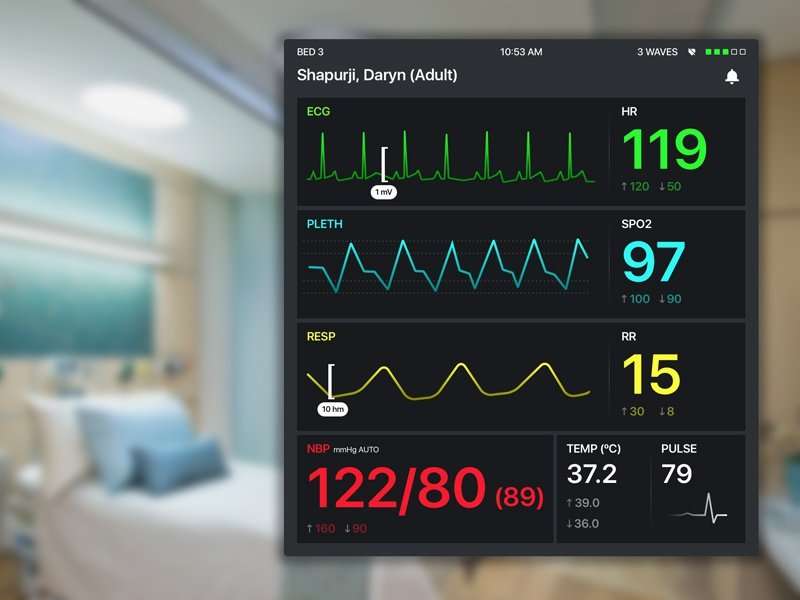Heart Rate Monitor by Daryn Shapurji for DeveloperTown on ...