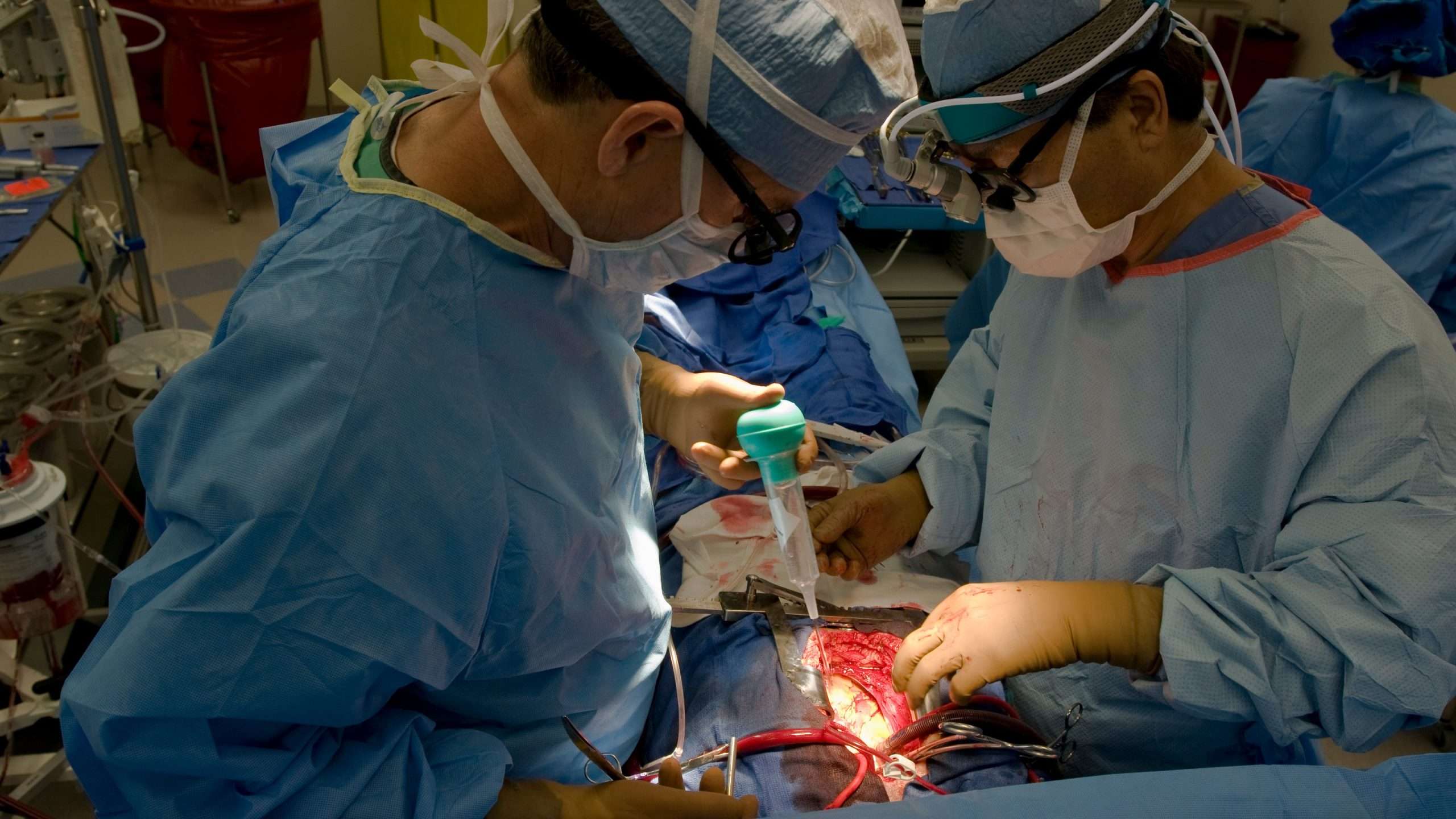 Heart surgery shuns rib