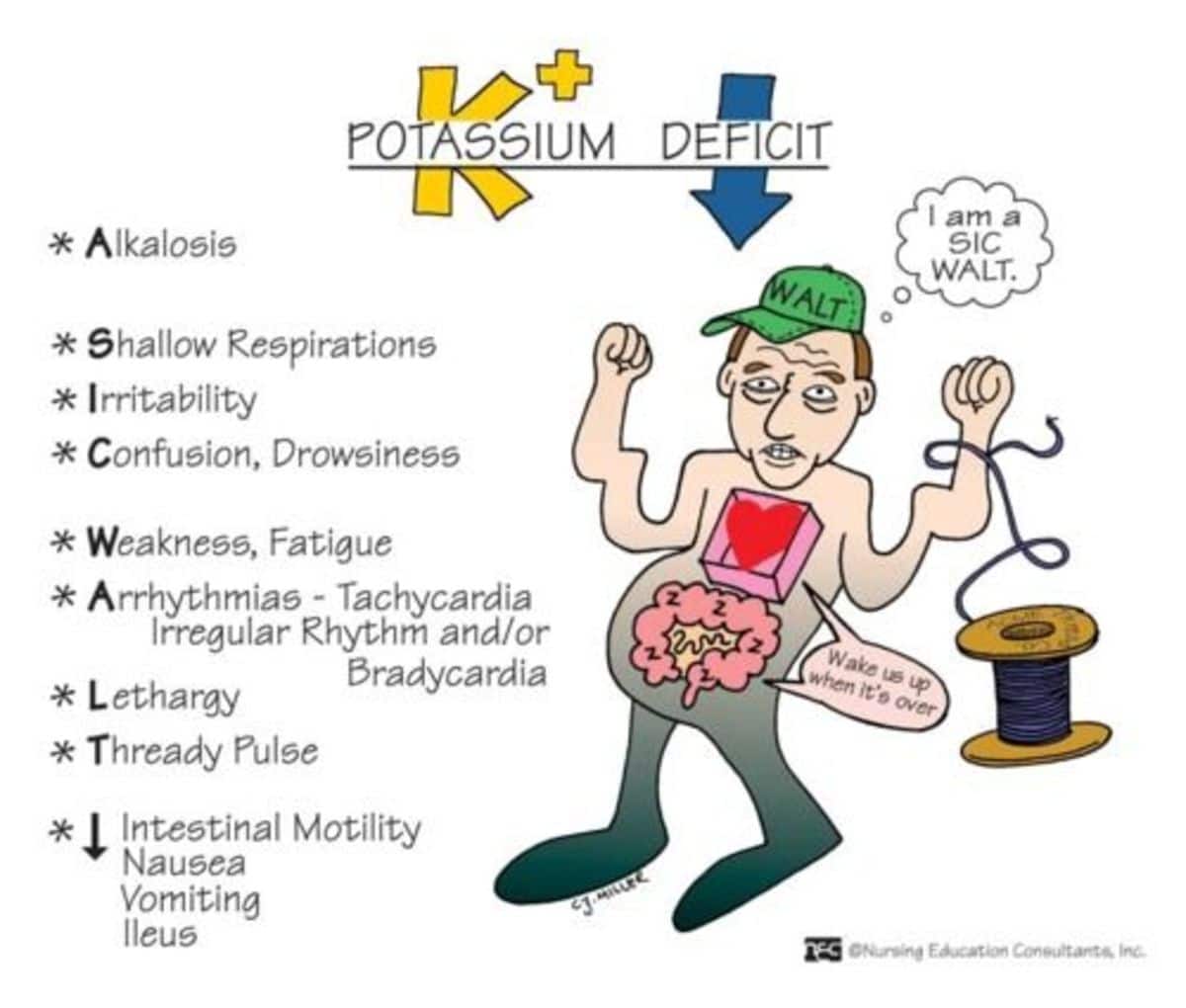 How to Recognize the Signs and Symptoms of Low Potassium Hypokalemia ...
