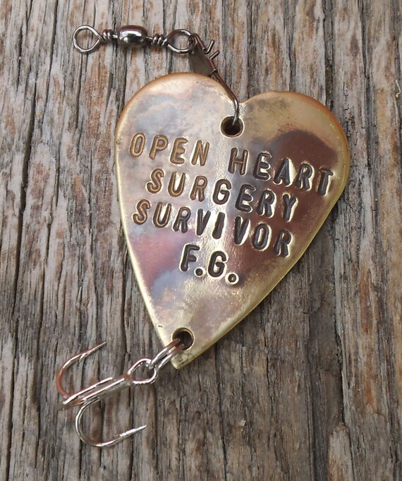 Open Heart Surgery Survivor Fishing Lover Remembrance Gift