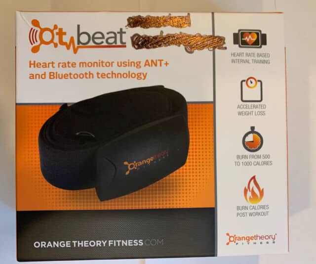 Orange Theory " OT Beat"  Heart Rate Monitor w/ Chest Strap Size M