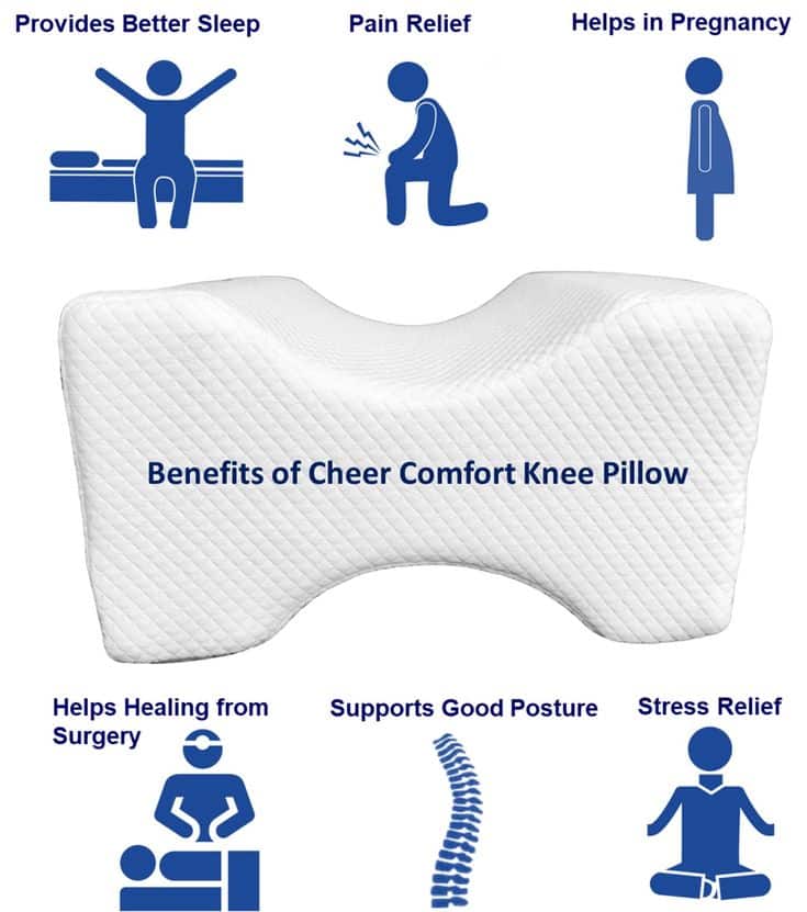 Pin on Knee Pillow by Cheer Comfort