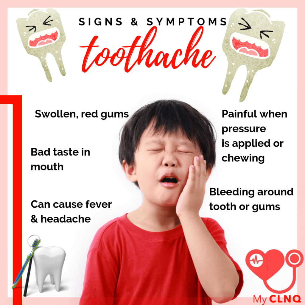 Signs and Symptoms of Toothache : What to look out for