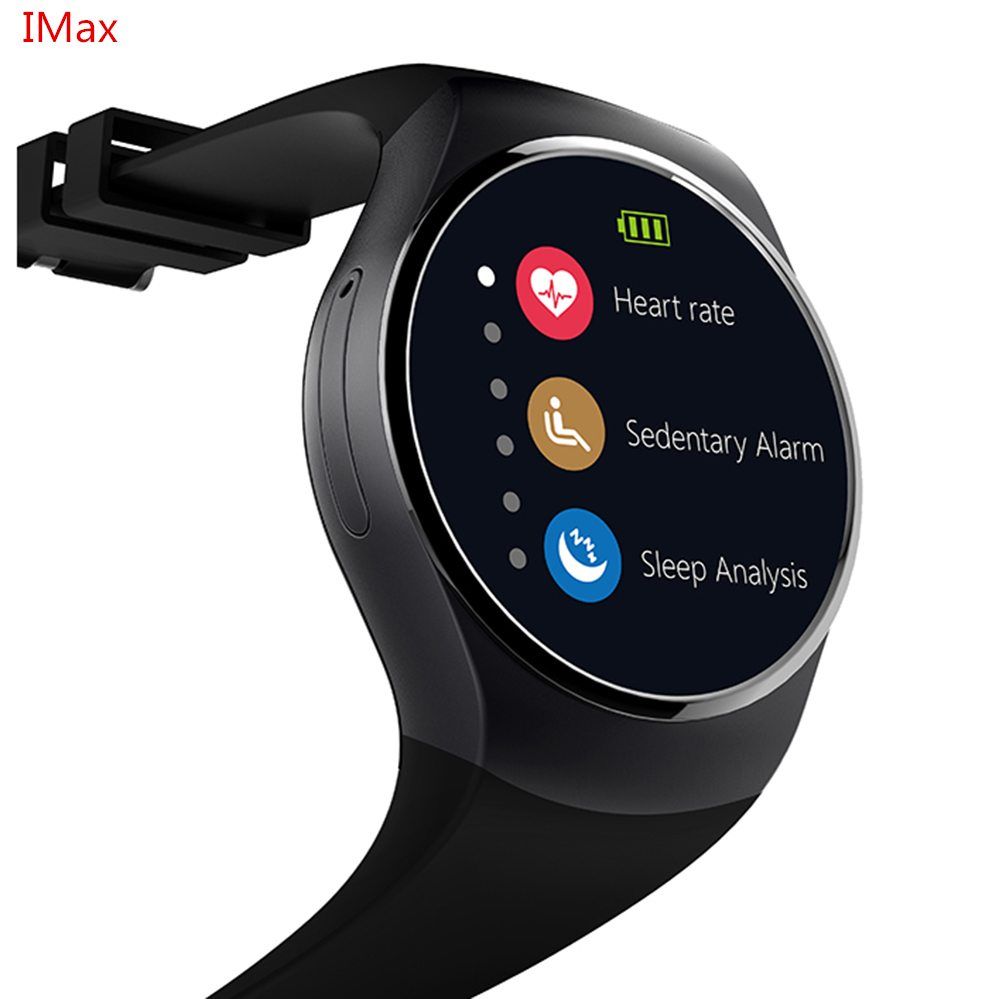 Smartch KW18 Smart Watch SIM TF MTK2502 Heart Rate Monitor Smartwatch ...
