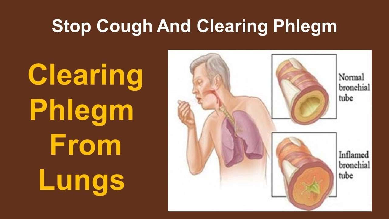Stop Cough And Clearing Phlegm From Lungs