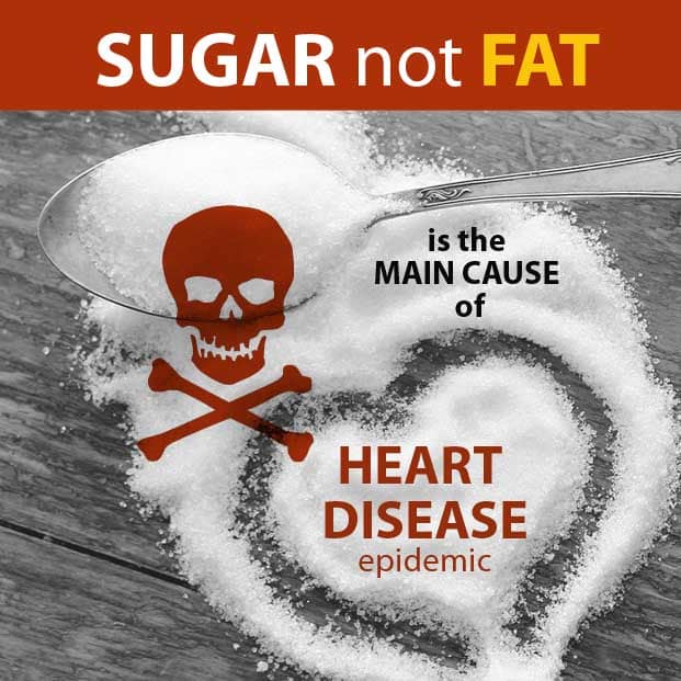 Sugar is the Prime Cause of the Heart Disease Epidemic. Not fat ...