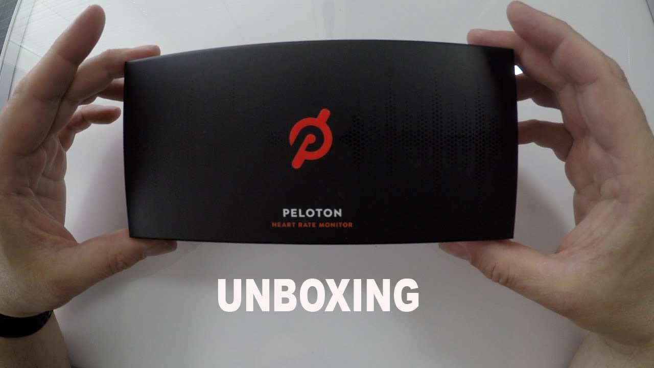 Unboxing the Peloton Heart Rate Monitor with Trick and ...