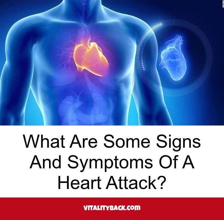 What are some signs and symptoms of a heart attack? Simply ...