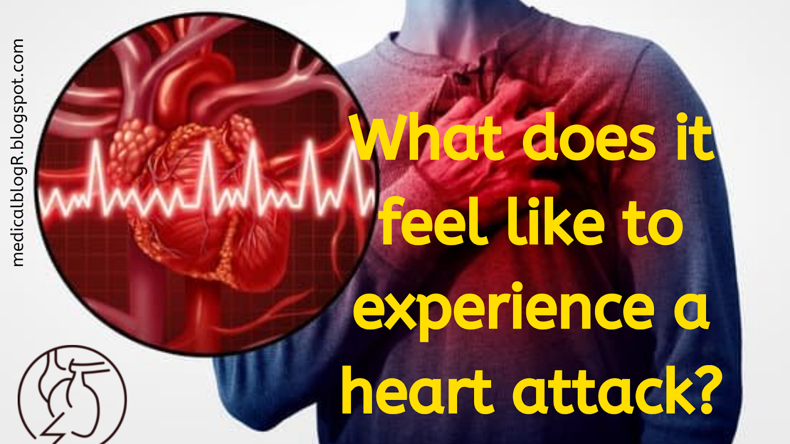 What does it feel like to experience a heart attack?